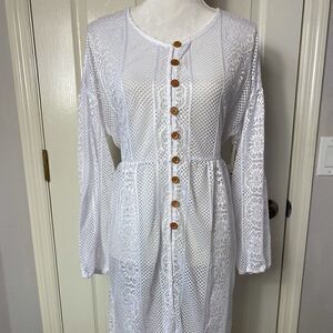 DEPT 222 Women’s Small Tuscan Sun Dress or SwimSuit Cover up